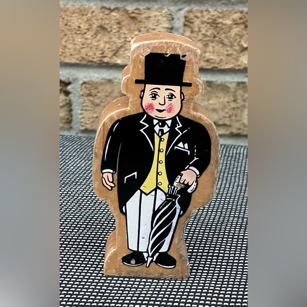 Thomas & Friends well loved Sir Topham Hatt Wooden Figure